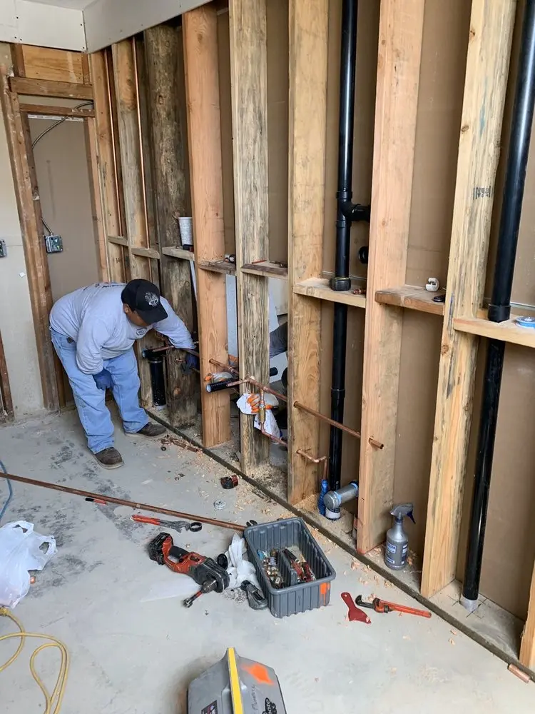 Commercial rough-in plumbing for Water Heater Replacement in Avon Park